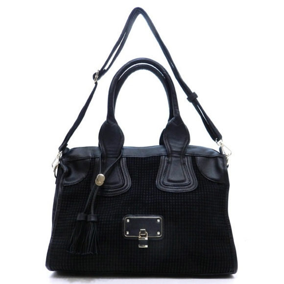 NEW Isabelle Embossed Satchel - Picture 5 of 7